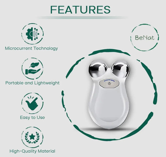Microcurrent Facial Toner Massager